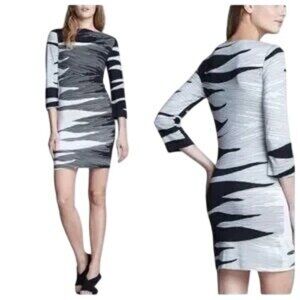 Diane von Furstenberg Ruri Black Silk Mini Dress